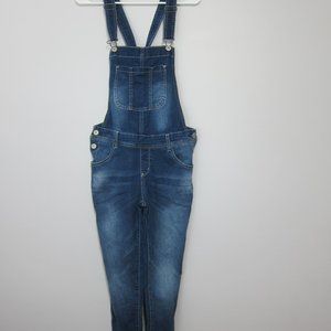 Wallflower Bibs Overalls Blue Juniors L Denim WFN10909K
